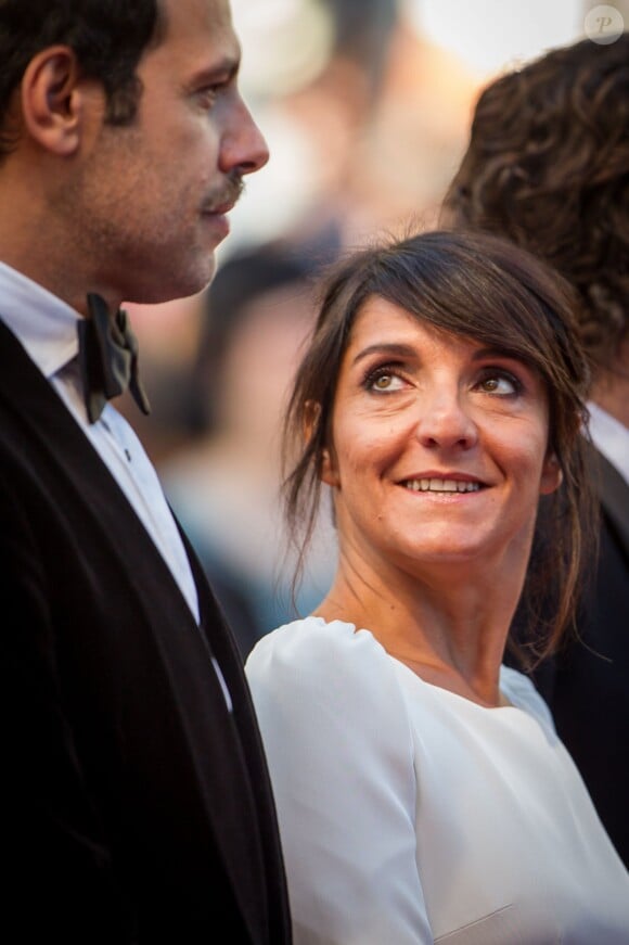 Florence Foresti et Laurent Lafitte - Montée des marches du film "The Little Prince" (Le Petit Prince) lors du 68e Festival International du Film de Cannes, le 22 mai 2015.