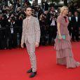 Xavier Dolan, Sienna Miller - Montée des marches du film "Macbeth" lors du 68e Festival International du Film de Cannes, le 23 mai 2015.