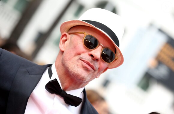 Jacques Audiard - Montée des marches du film "La Glace et le Ciel" pour la cérémonie de clôture du 68e Festival du film de Cannes, à Cannes le 24 mai 2015.