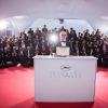Jacques Audiard (Palme d'Or pour le film "Dheepan") - Photocall de la remise des palmes du 68e Festival du film de Cannes, à Cannes le 24 mai 2014.