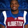 Michael Sam sous le maillot des Alouettes de Montréal