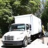 Exclusif - Des camions de déménagement ont été vus devant le domicile de Nicole Richie et de Joel Madden Le 08 mai 2015