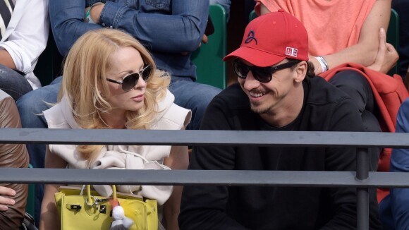 Zlatan Ibrahimovic : Amoureux heureux devant son pote Djokovic à Roland-Garros