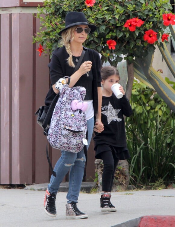 Sarah Michelle Gellar et sa fille Charlotte à Santa Monica le 26 mai 2015. 