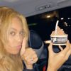 Beyoncé, fan des glaces bio Edoardo à Florence. Mai 2015.