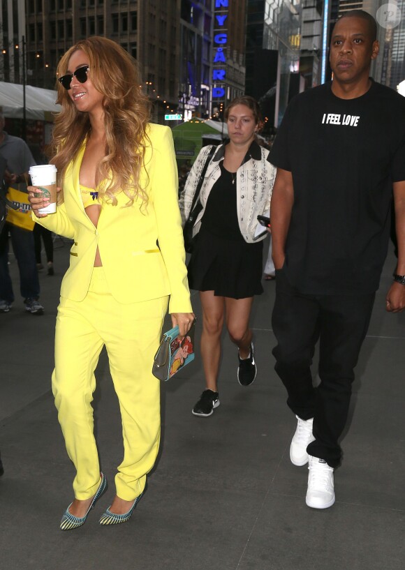 Jay Z et Beyoncé à New York, le 20 mai 2015.