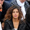 Noura, compagne de Jo-Wilfried Tsonga - People dans les tribunes lors du tournoi de tennis de Roland Garros à Paris le 29 mai 2015.