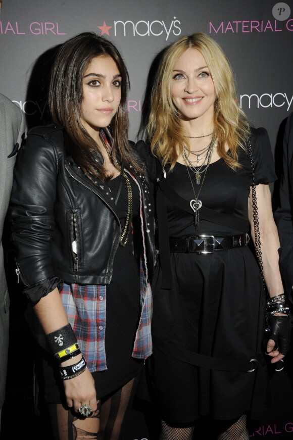 Madonna et Lourdes Leon à New York, le 22 septembre 2010.