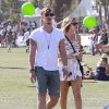 Eric Balfour et son amoureuse à Coachella en avril 2013