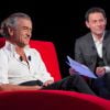 Exclusif - Enregistrement de l'émission Le Divan présentée par Marc-Olivier Fogiel avec Bernard-Henri Lévy en invité, le 22 mai 2015.