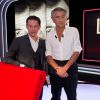 Exclusif - Enregistrement de l'émission Le Divan présentée par Marc-Olivier Fogiel avec Bernard-Henri Lévy en invité, le 22 mai 2015. 