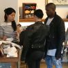 Kim Kardashian et Kanye West font du shopping dans la boutique pour enfants Trico Field, à SoHo. New York, le 1er juin 2015.