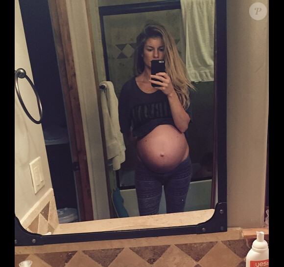 Marisa Miller enceinte sur Instagram, le 12 mars 2015