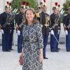 Ségolène Royal arrivant à l'Elysée le 2 juin 2015 pour le dîner officiel organisé en l'honneur de la visite d'Etat du roi Felipe VI et de la reine Letizia d'Espagne.
