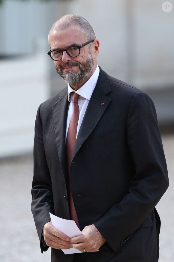 Jean-Paul Cluzel arrivant à l'Elysée le 2 juin 2015 pour le dîner officiel organisé en l'honneur de la visite d'Etat du roi Felipe VI et de la reine Letizia d'Espagne.