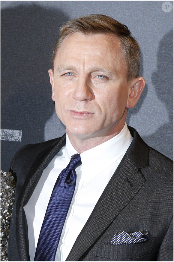 Daniel Craig à Paris le 24 octobre 2012.