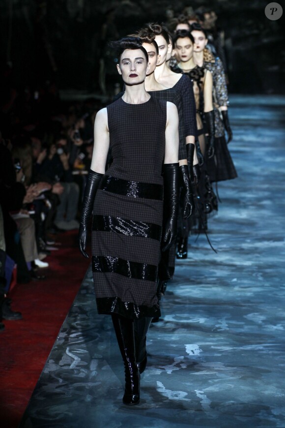 Défilé Marc Jacobs automne-hiver 2015/2016 à New York, le 17 février 2015.