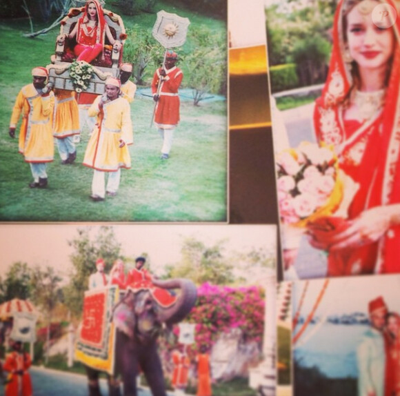 Julie Ordon a posté une photo de son mariage en Inde