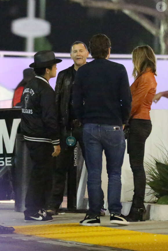 Bruno Mars  - Concert de U2 au Inglewood Forum to see legendary rock band U2 live in concert in Inglewood, Los Angeles le 3 juin 2015