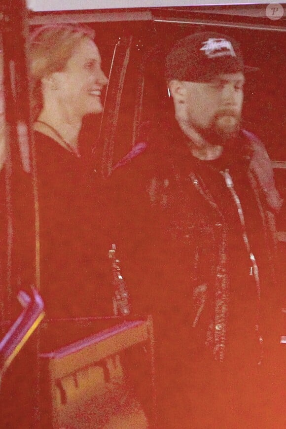 Cameron Diaz et Benji Madden  - Concert de U2 au Inglewood Forum to see legendary rock band U2 live in concert in Inglewood, Los Angeles le 3 juin 2015