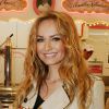 Exclusif - Adriana Karembeu, à la Foire du Trône, à Paris le 30 avril 2015.