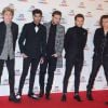 Le groupe One Direction (Niall Horan, Zayn Malik, Liam Payne, Louis Tomlinson, Harry Styles) - Soirée des "BBC Music Awards" à Londres, le 11 décembre 2014. 