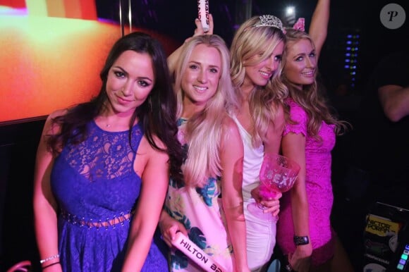 Farrah Brittany, Brooke Wiederhorn, Nicky Hilton, Paris Hilton  - Belvedere Vodka présente la Bachelorette Party de Nicky Hilton au club Wall de Miami, Floride, le 6 juin 2015