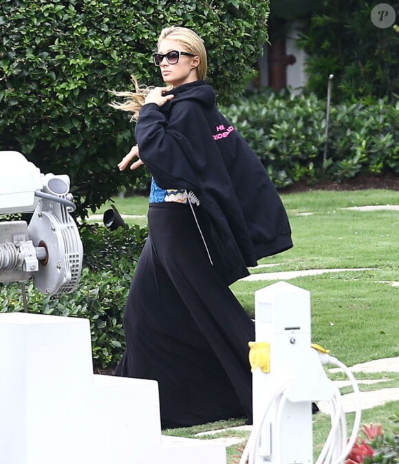 Enterrement de vie de jeune fille de Nicky Hilton avec sa soeur Paris Hilton et des amis sur un bateau à Miami, le 6 juin 2015.  