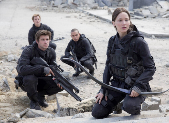 Image du film Hunger Games - La R2volte : Partie 2, relayée par Jennifer Lawrence