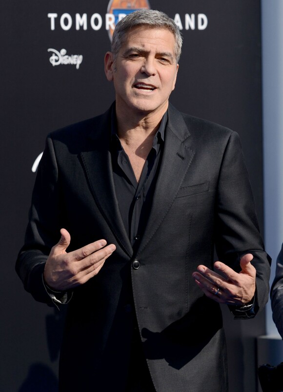 George Clooney - Première du film " Tomorrowland " à Los Angeles le 9 mai 2015 