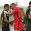 Jerry Collins lors de la rencontre amicale entre Toulon et Hyère au stade Félix Mayol de Toulon, le 9 août 2008