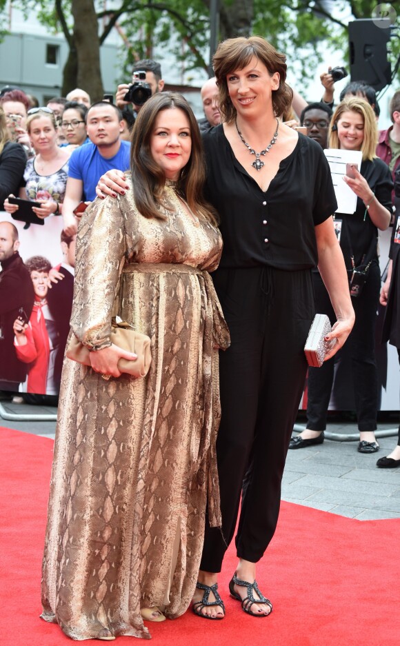 Melissa McCarthy et Miranda Hart - Avant-première du film "Spy" à Londres le 27 mai 2015.