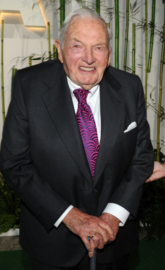 David Rockefeller attends the 2015 Museum of Modern Art Party In The Garden and special salute to David Rockefeller on his 100th Birthday at Museum of Modern Art in New York City, NY, USA, on June 2, 2015. Photo by Dennis Van Tine/ABACAPRESS.COM03/06/2015 - New York City