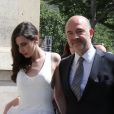 Arrivées au mariage de Pierre Moscovici et Anne-Michelle Bastéri à la mairie du VIème arrondissement à Paris le 13 juin 2015