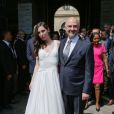 - Arrivées au mariage de Pierre Moscovici à la mairie du VIème à Paris. le 13 juin 2015 13/06/2015 - Paris