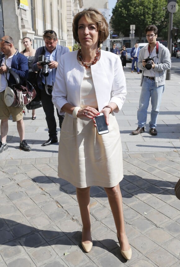 Marisol Touraine - Arrivées au mariage de Pierre Moscovici à la mairie du VIème à Paris. le 13 juin 2015 13/06/2015 - Paris