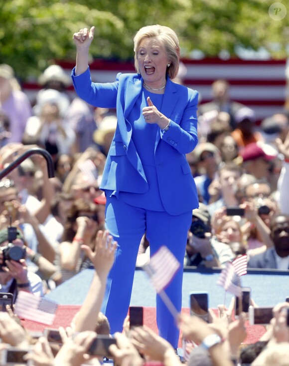 Présidentielle américaine : Hillary Clinton lance la deuxième phase de sa campagne à New York le 13 juin 2015.