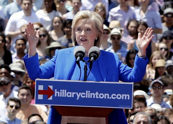 Présidentielle américaine : la démocrate Hillary Clinton lance la deuxième phase de sa campagne à New York le 13 juin 2015.