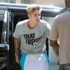 Justin Bieber se rend à son cours de gym à Hollywood le 11 mai 2015.