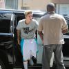 Justin Bieber se rend à son cours de gym à Hollywood le 11 mai 2015.