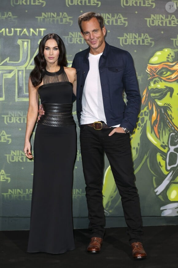 Megan Fox, Will Arnett - Première du film "Teenage Mutant Ninja Turtles" à Berlin, le 5 octobre 2014 