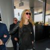 Courtney Love part de Los Angeles le 24 juin 2015 direction Paris