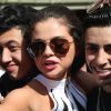 Selena Gomez à la sortie des studios de la iHeartRadio à New York, le 22 juin 2015.