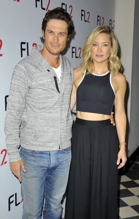 Kate Hudson et son frère Oliver Hudson assistent à la soirée "FL2 Launch" à New York, le 4 juin 2015 