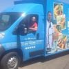 Teheiura a ouvert son food truck. juin 2015.