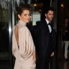 Cheryl Fernandez-Versini (Cheryl Cole) et son mari Jean-Bernard Fernandez-Versini rentrent à l'hôtel Martinez après leur soirée à Cannes le 15 mai 2015   