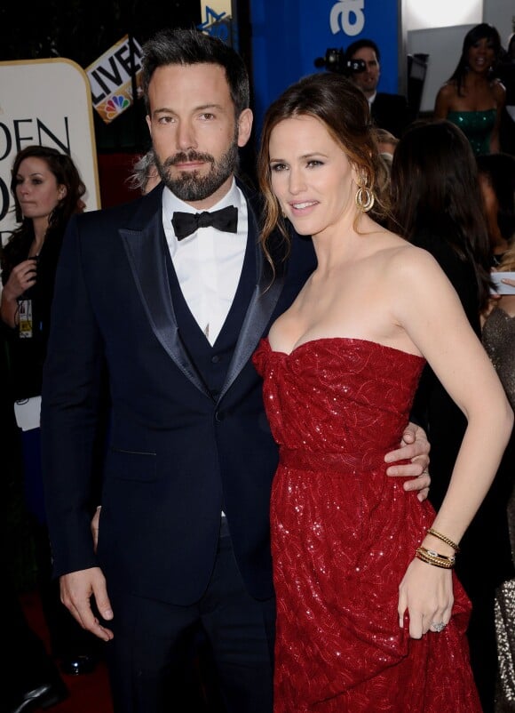 Ben Affleck et Jennifer Garner aux Golden Globe Awards 2013.
