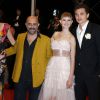 Karl Glusman, Klara Kristin, Gaspar Noé, Aomi Muyock - Montée des marches du film "Love" lors du 68e Festival International du Film de Cannes, à Cannes le 20 mai 2015.