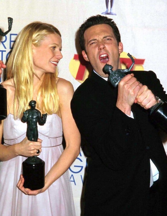 Ben Affleck et Gwyneth Paltrow à Los Angeles en 1999.