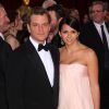 Matt Damon et sa femme aux Oscars 2010. 